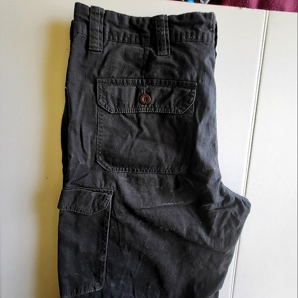 St. John Bay's black casual shorts